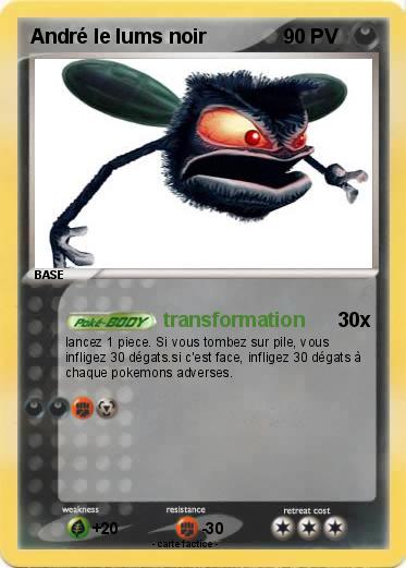Pokemon André le lums noir