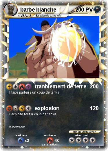 Pokemon barbe blanche