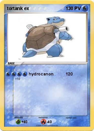 Pokemon tortank ex