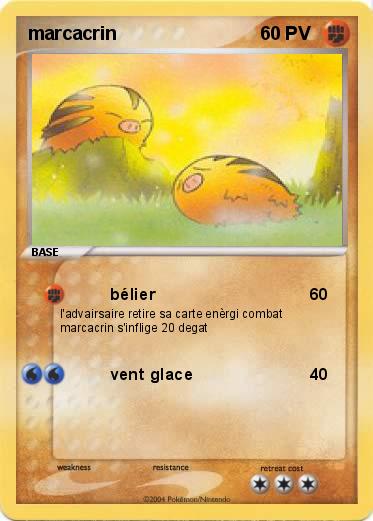 Pokemon marcacrin