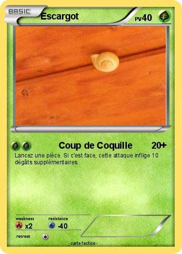 Pokemon Escargot