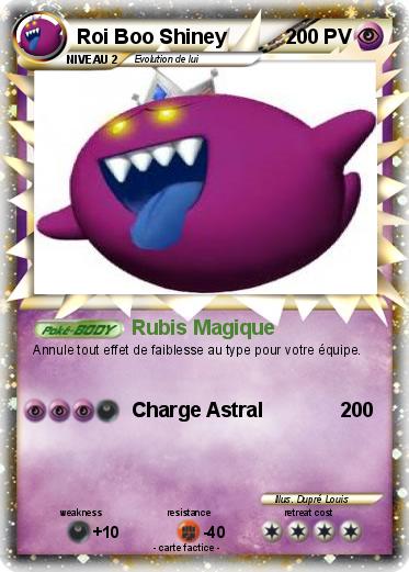 Pokemon Roi Boo Shiney