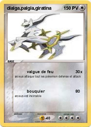 Pokemon dialga,palgia,giratina