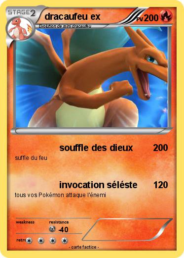 Pokemon dracaufeu ex