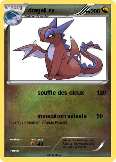 Pokemon dragali ex