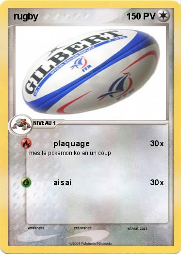 Pokemon rugby