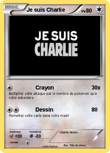 Pokemon Je suis Charlie