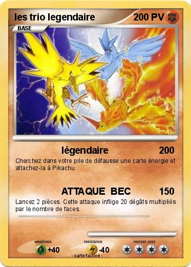 Pokemon les trio legendaire