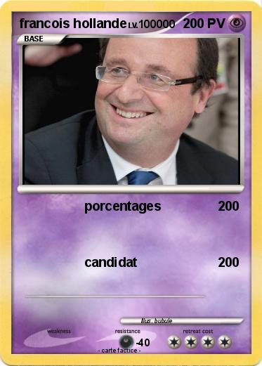 Pokemon francois hollande