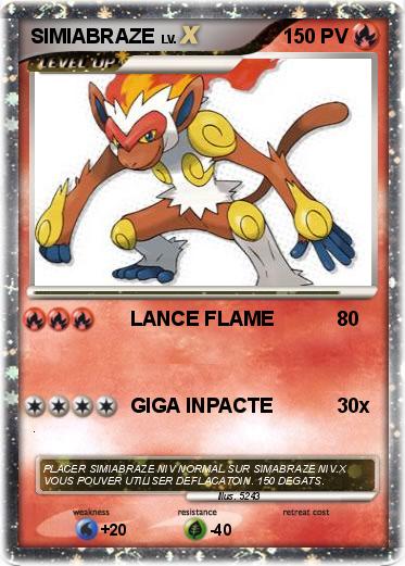 Pokemon SIMIABRAZE