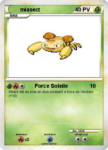 Pokemon miasect