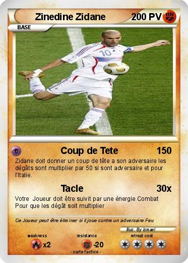Pokemon Zinedine Zidane