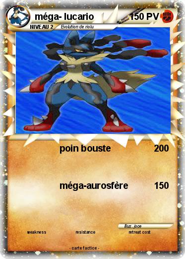 Pokemon méga- lucario