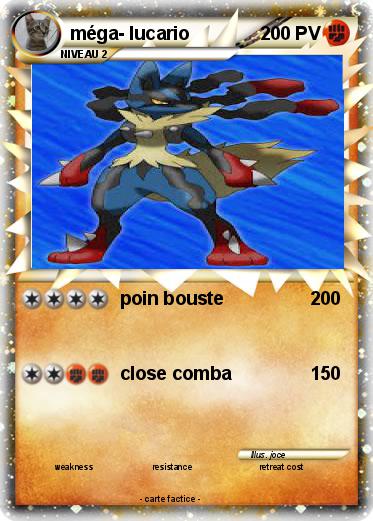 Pokemon méga- lucario