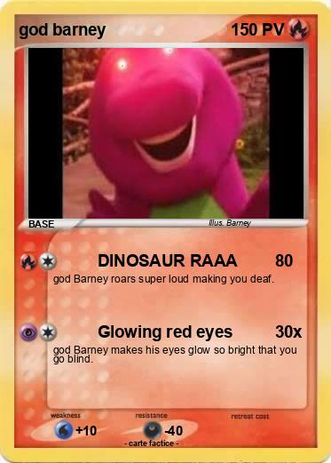 Pokemon god barney