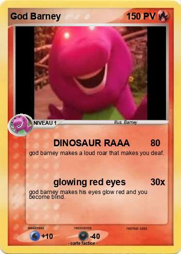 Pokemon God Barney