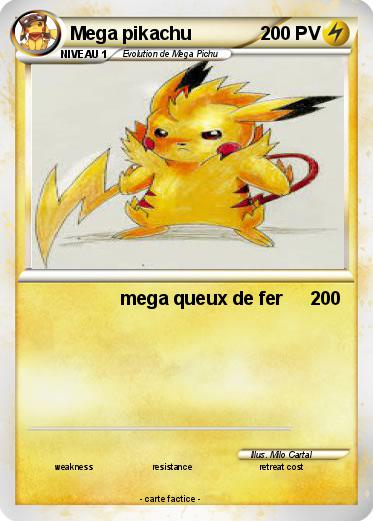 Pokemon Mega pikachu