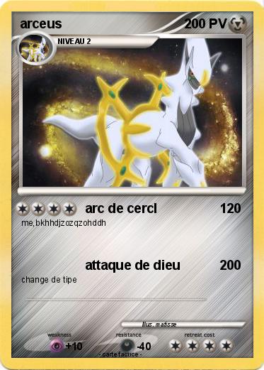 Pokemon arceus