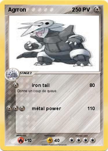 Pokemon Agrron                               2