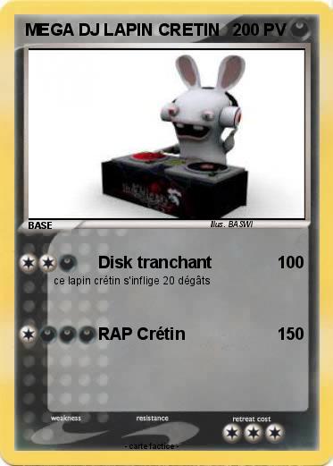 Pokemon MEGA DJ LAPIN CRETIN