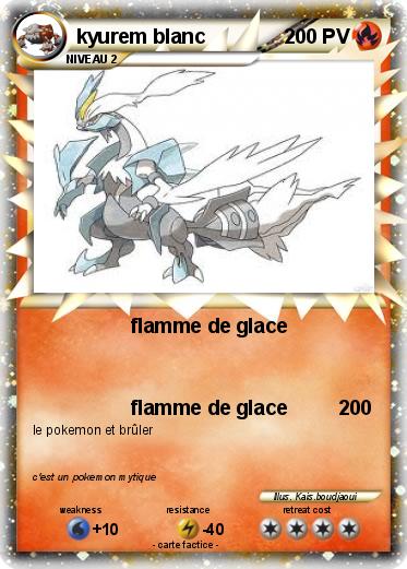 Pokemon kyurem blanc