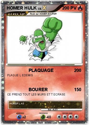 Pokemon HOMER HULK