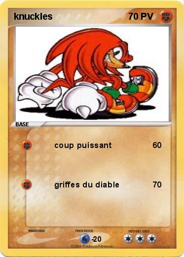 Pokemon knuckles