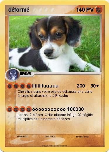 Pokemon déformé
