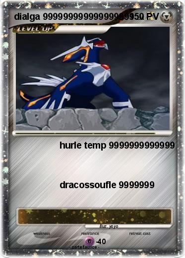 Pokemon dialga 999999999999999999