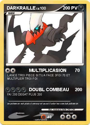 Pokemon DARKRAILLE
