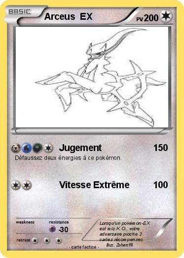 Pokemon Arceus  EX
