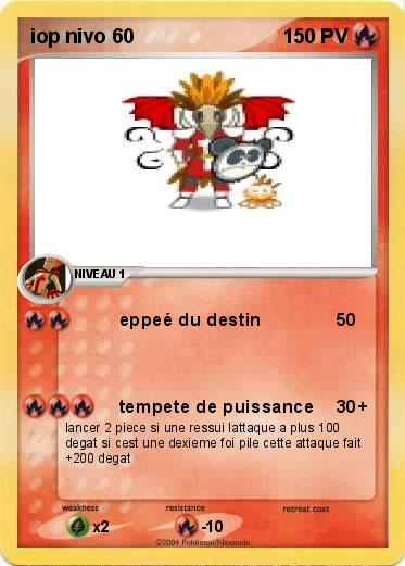 Pokemon iop nivo 60