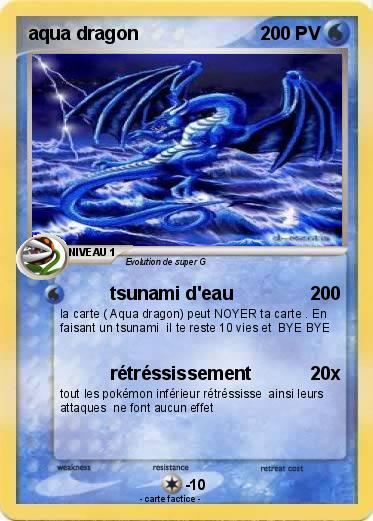 Pokemon aqua dragon