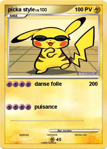 Pokemon picka style