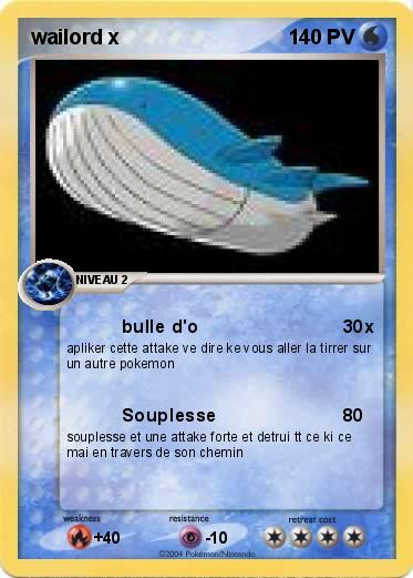 Pokemon wailord x