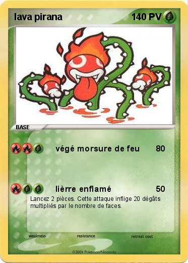 Pokemon lava pirana