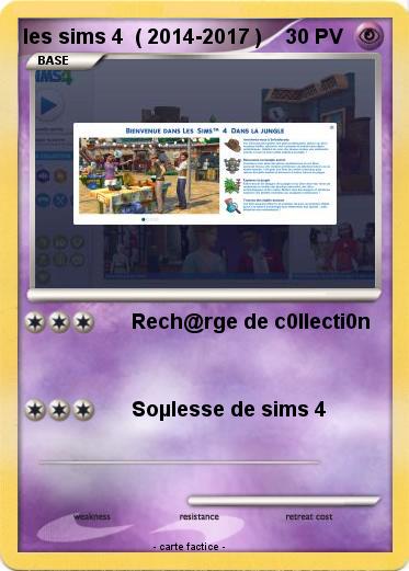 Pokemon les sims 4  ( 2014-2017 )