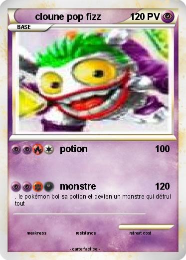 Pokemon cloune pop fizz