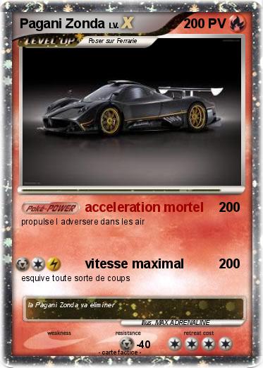 Pokemon Pagani Zonda