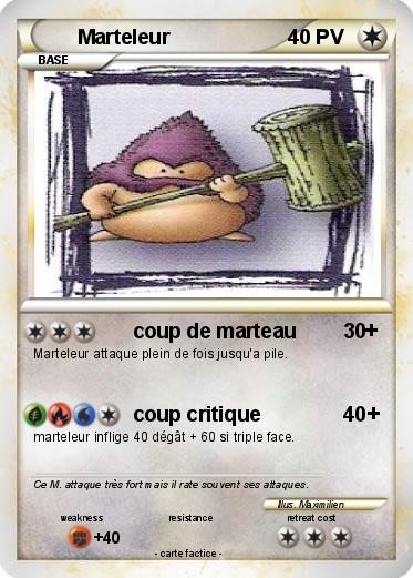 Pokemon Marteleur