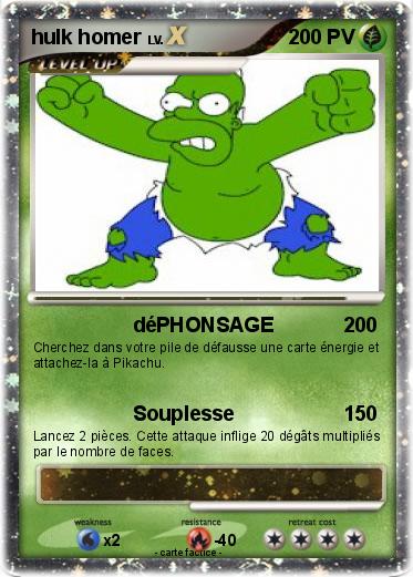 Pokemon hulk homer