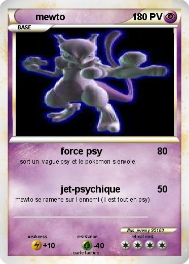 Pokemon mewto