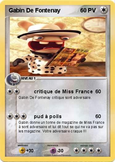 Pokemon Gabin De Fontenay