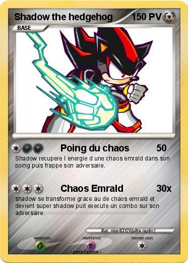 Pokemon Shadow the hedgehog