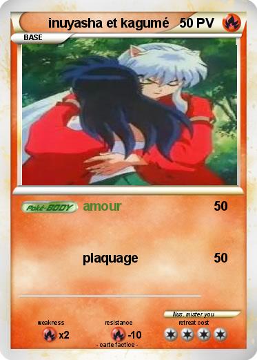 Pokemon inuyasha et kagumé