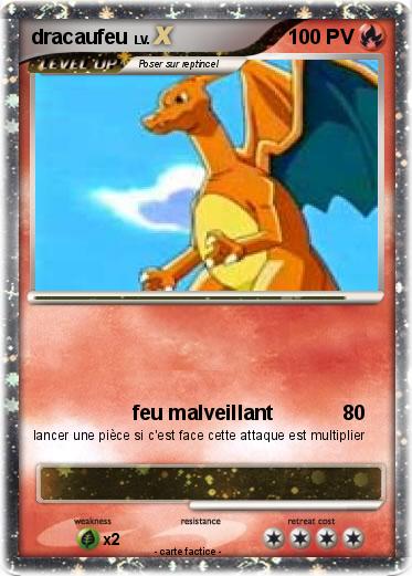 Pokemon dracaufeu