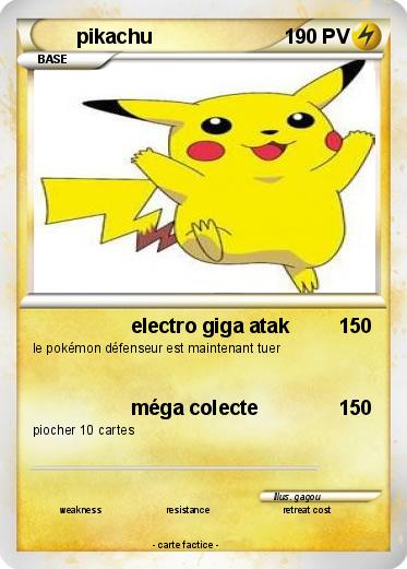 Pokemon pikachu