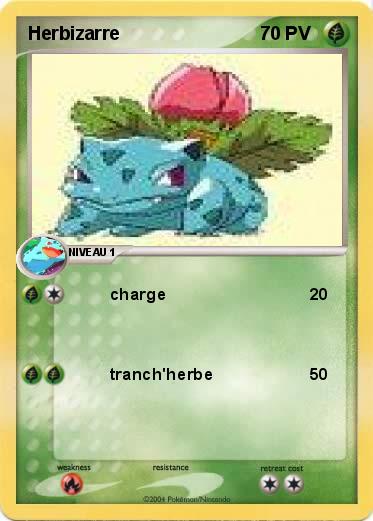 Pokemon Herbizarre