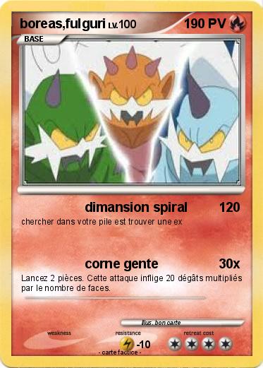 Pokemon boreas,fulguri