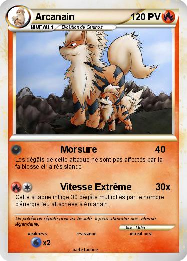 Pokemon Arcanain